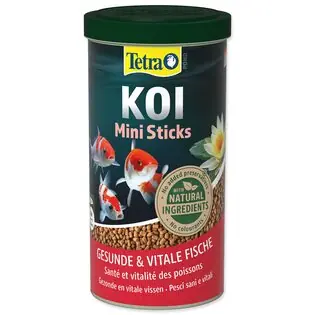 Retur ușor Hrăniți Tetra Pond Koi Sticks Mini 1l