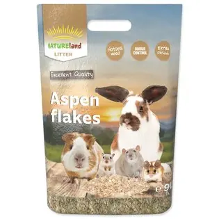 Ofertă exclusivă Așternut Nature Land Aspen chips 9l