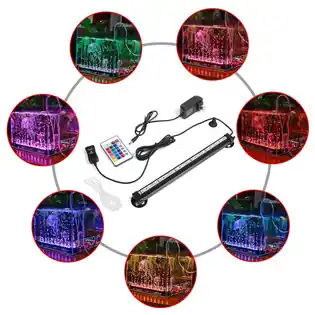 Expediere rapidă INVITAL LED perdea de aer cu controler 3W 24 cm