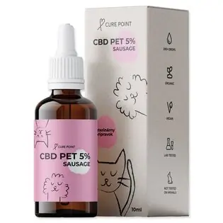 Nu rata Ulei CBD 5% aromă cârnați 10ml