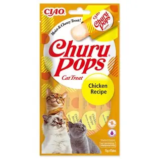 Promoție Deliciu Churu Pops pui 4x15g