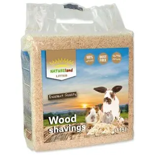 Așchii de gunoi Nature Land Litter 15L Ofertă specială