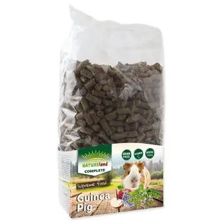 Plată securizată Nature Land Furaj complet pentru pelete de cobai 1,7 kg