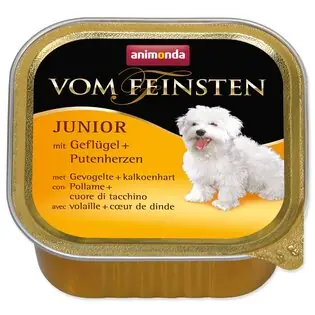 Pate Animonda Vom Feinstein Junior pasăre și inimă 150g Cumpără online