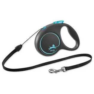 Leash Flexi Black Design cablu S albastru 5m Ofertă limitată