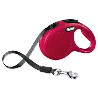 Lesa Flexi Classic Noua banda XS rosie 3m Cumpărături sigure