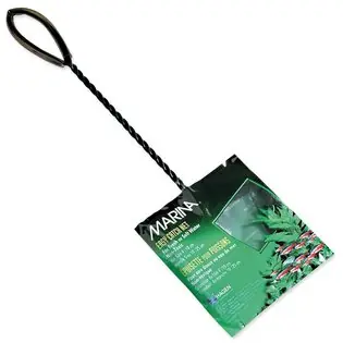 Plasa marina acvariu neagra 10x7,5x25cm Preț promoțional