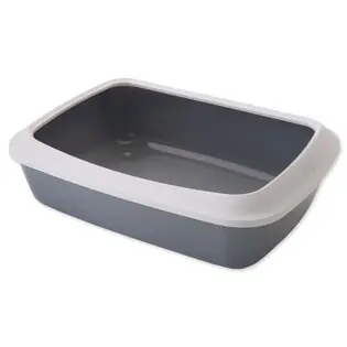 WC Savic Iriz cu margine gri 50x37x14cm Reducere de preț