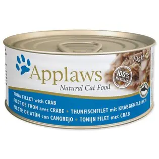 Can Applaws Ton și crab pisică 70g Calitate înaltă