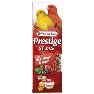 Retur gratuit Batoane Versele-Laga Prestige Sticks canar cu fructe roșii și mentă 60g 2buc