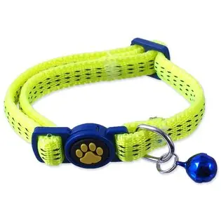 Bestseller Ocol Magic Cat din nailon XS galben 1x19-31cm