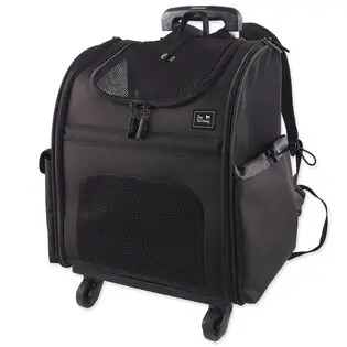 Livrare rapidă Geantă Dog Fantasy Travel 2în1 Flow pe roți 34x29x52cm