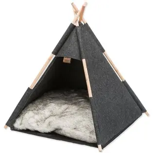 Tipi cave, fetru, 55 × 65 × 55 cm, antracit Ofertă exclusivă