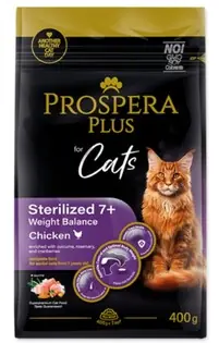 Bestseller Prospera Plus Sterilizat 7+ Balanță de greutate cu pui 0,4kg