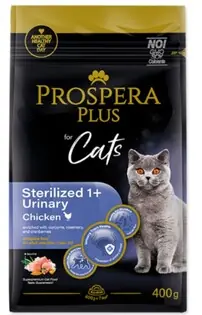 Lichidare de stoc Prospera Plus Sterilizat 1+ Pui Urinar 0,4kg
