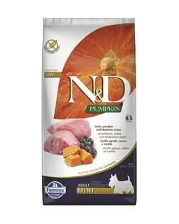 ND Dog Pumpkin Adult Mini 7kg dovleac, dovleac de iarnă Ofertă limitată