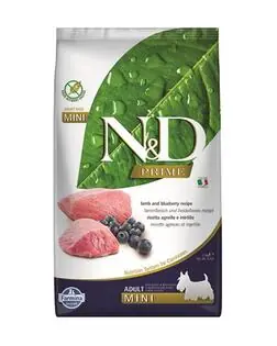 ND Dog Prime Adult Mini 2,5 kg pui, afine Ultima șansă