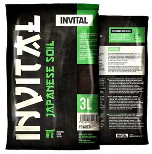 INVITAL Japanese Soil 3 l Pulbere substrat japonez maro Ieftin