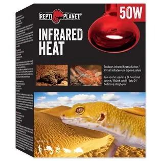 Bec Repti Planet Infrarosu HEAT 50W Noutate