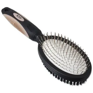 Popular Perie KAY plastic cu două fețe L