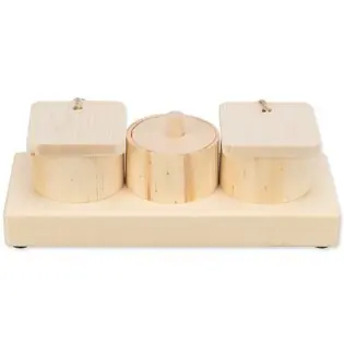 Jucărie interactivă pentru iepuri și cobai 15x4,5x6cm Premium