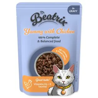 Ofertă specială Plic Beatrix Adult cu pui 85g