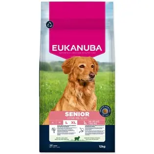 Preț mic Hrană EUKANUBA Senior Large bogată în miel 12 kg