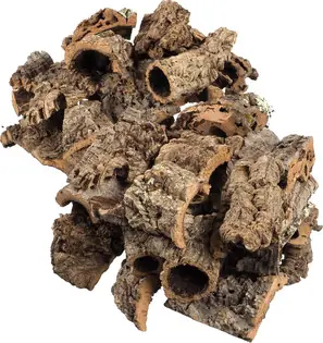 Livrare expres Decorație Repti Planet scoarță de plută mix 500g