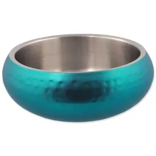 Reducere specială Bol Dog Fantasy cu perete dublu turcoaz 18cm, 1200ml