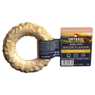 Deliciu Ontario Protein aromă bacon, covrig mestecat 1buc 8,9cm Doar azi