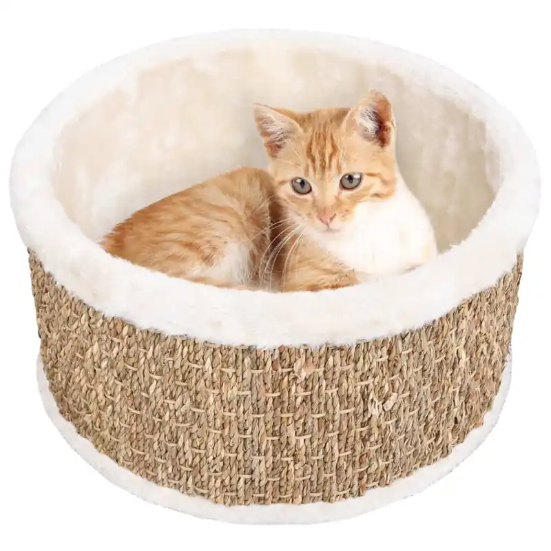 Super ofertă Gossi cos rotund pentru pisici, 36 cm, iarba de mare