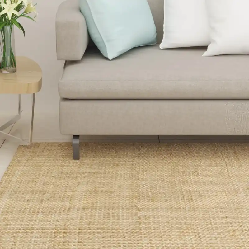 Gossi covor din sisal pentru stalp de zgariat, 100x100 cm Disponibil imediat