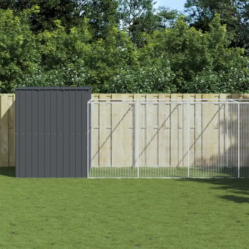 Doar azi Gossi cusca de caine cu tarc antracit 214x865x181 cm otel galvanizat