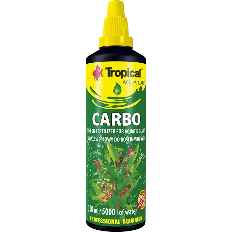 Fertilizator pe baza de carbon pentru plante de acvariu Tropical Carbo, 100ml / pentru 5.000l de apa Ultima șansă