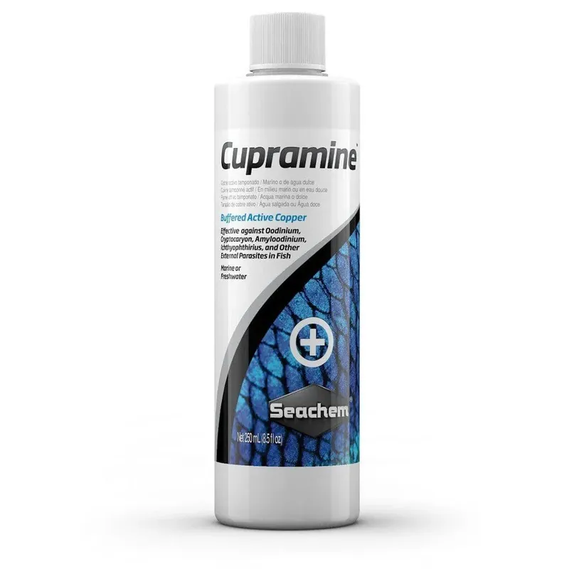 Medicament anti gris, Seachem Cupramine, 50ml Mai ieftin