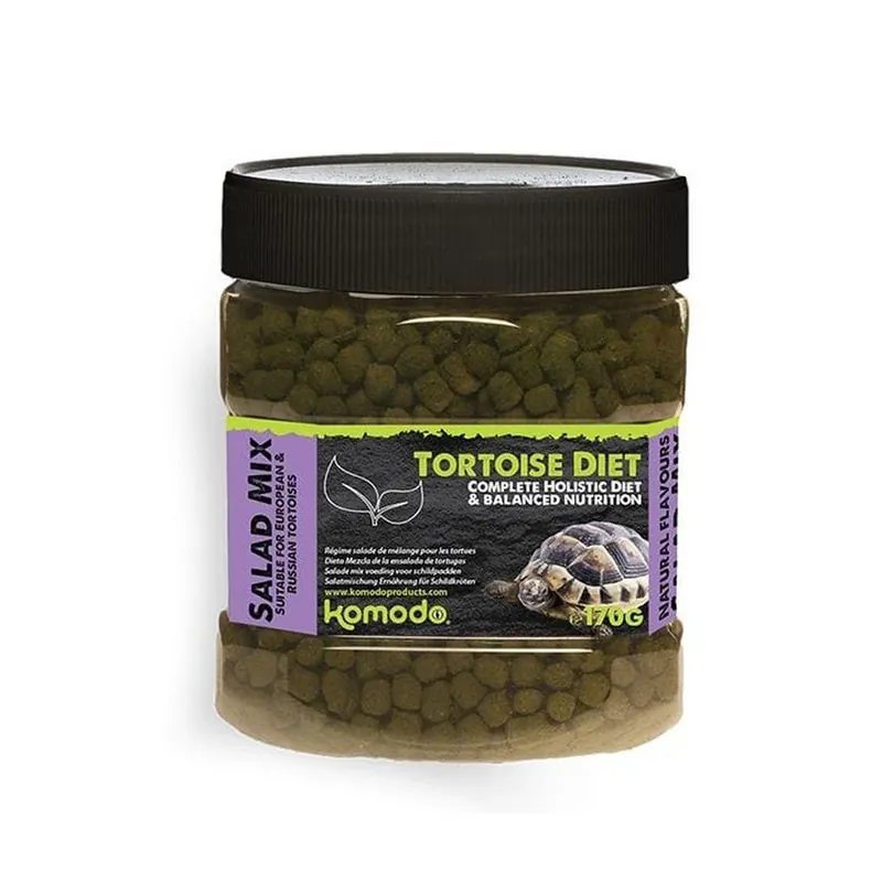 Hrana pentru broaste testoase, Komodo Salad Mix Tortoise Diet, 170g Super ofertă