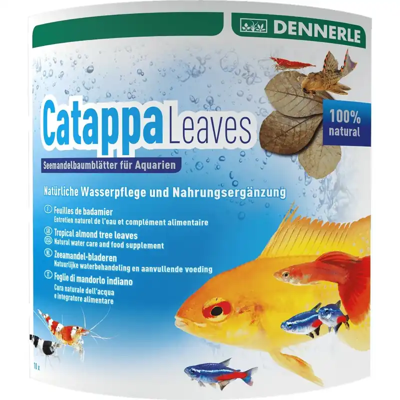 Frunze de catappa, Dennerle Catappa Leaves, 10 buc Ieftin