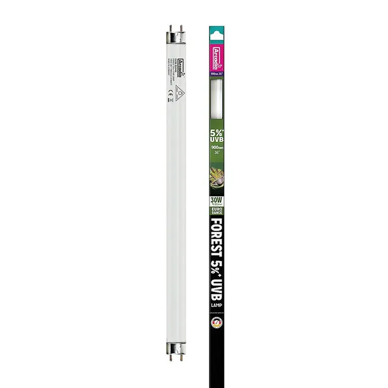 Cumpără online Neon pentru terariu Arcadia D3+ Forest 5%, 30W, 900mm