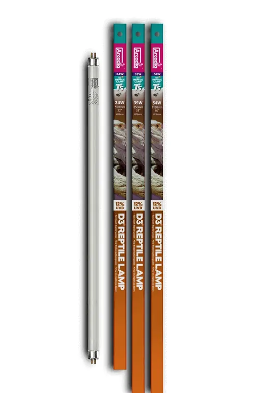 Reducere Neon pentru terariu, Arcadia T5 D3+ 12% UVB 39W, 865mm