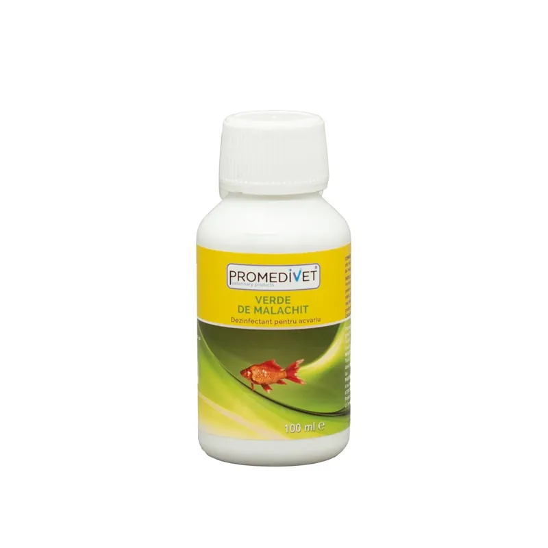 Conditioner apă acvarii, Promedivet, Verde de Malachit 100ml Reducere de preț