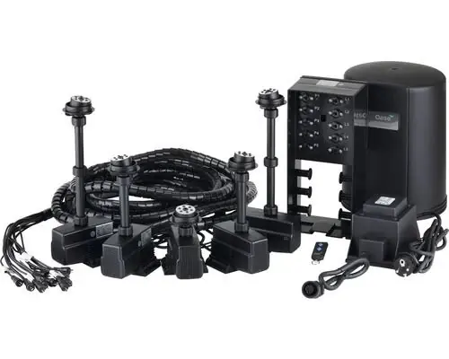 Set pompe jet de apa cu Led, Oase Water Quintet Creative Cumpărături sigure