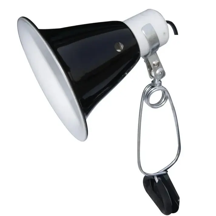 Lampa terarii 14 cm 60 W, Komodo Dome Clamp Lamp Lichidare de stoc