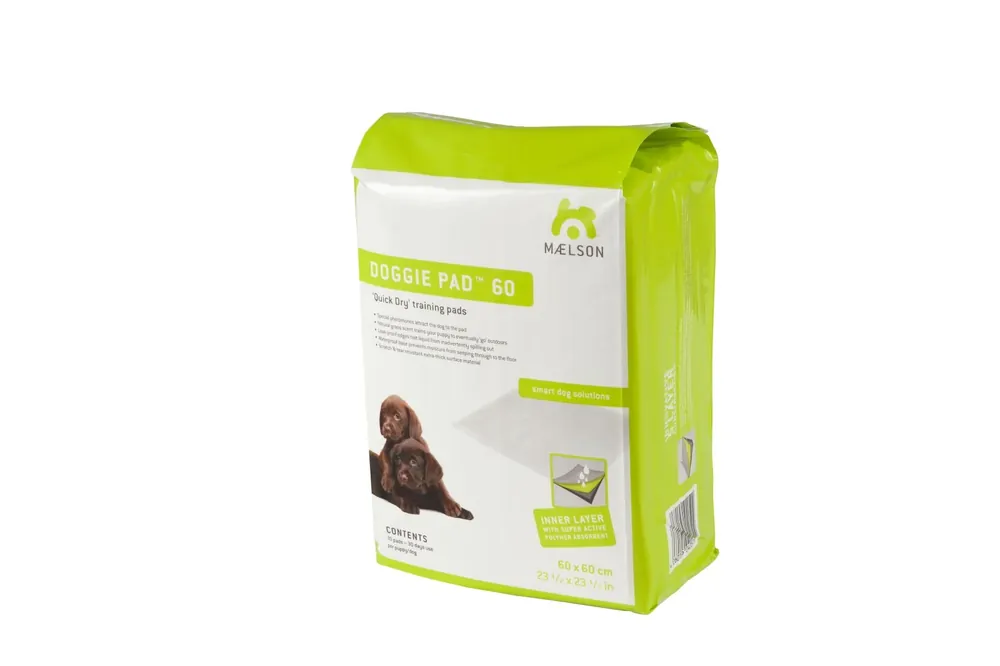 Covoras absorbant pentru caini, Doggie Pad 60, 10 bucati incluse, 60 x 60 cm Expediere rapidă