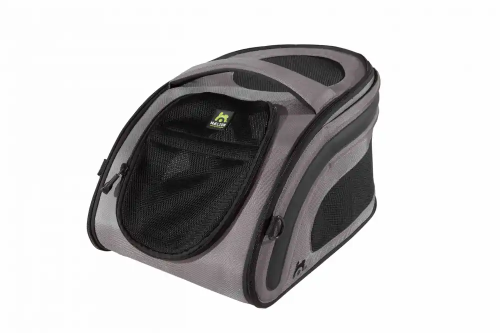 Cusca auto gri inchis pliabila de transport caini si pisici, Snuggle Kennel, 48 anthracite, 48 x 28 x 25 cm Ieftin