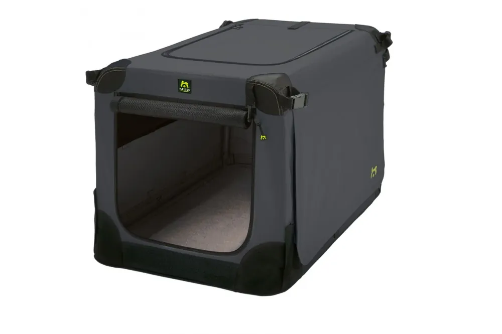 Ieftin Cusca gri inchis de transport caini si pisici, Soft Kennel, 52 anthracite, 52 x 33 x 33 cm