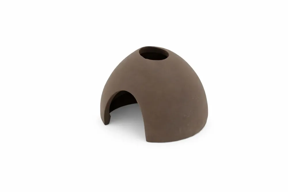 Decor ceramic acvariu Red Crane ascunzatoare tip cupola ST-201 Ieftin