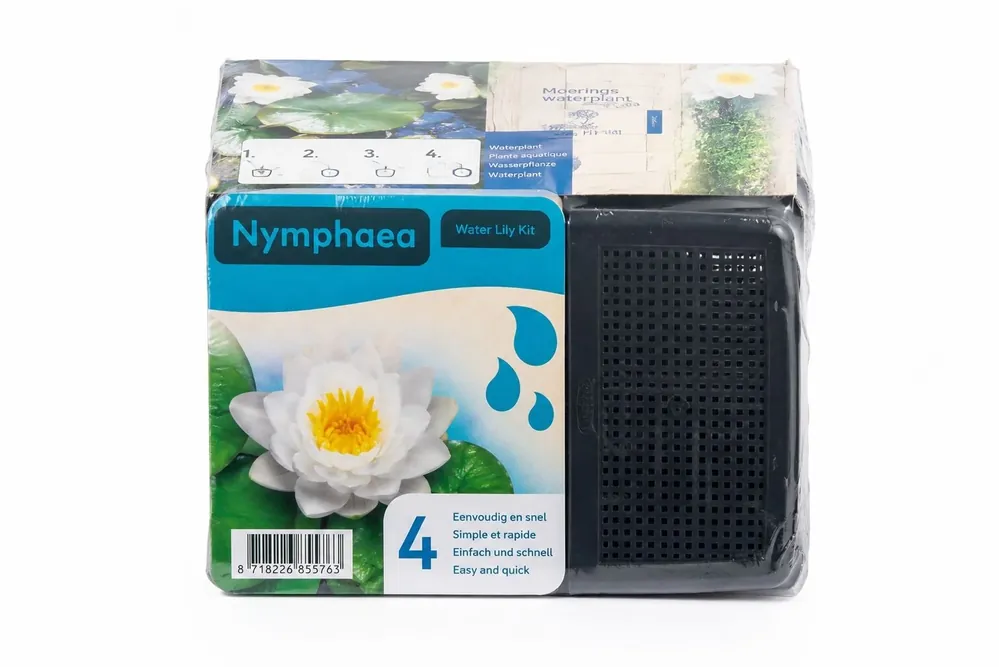 Plată securizată Kit complet nufar alb pentru iaz, Moerings