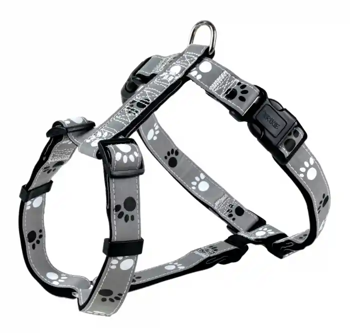 Disponibil imediat Ham Silver Reflect H, S-M 49-65 cm/20 mm, Negru/Gri, 12232