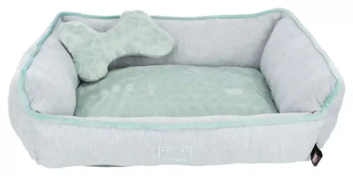 (-25%) Pat Junior, Cu Jucarie, 50x40 cm, Gri Deschis/Verde Menta, 38250 Lichidare de stoc