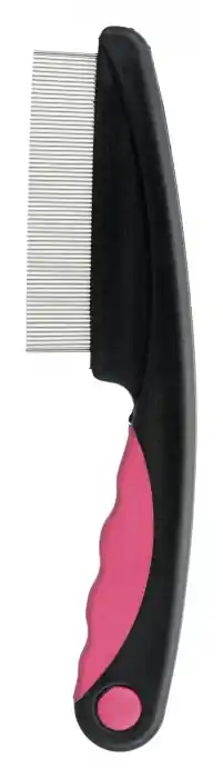 Cel mai bun preț Pieptene Pentru Indepartare Purici/Praf, 15 cm, Roz/Negru, 23120